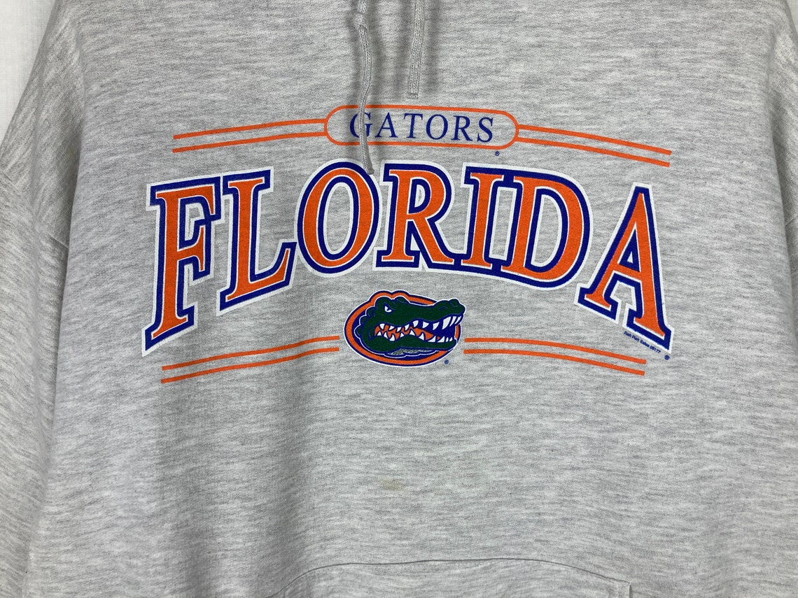 Florida Gators Crewneck Sweatshirt Vintage UF Gators NCAA Pullover Hoodie