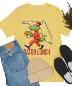 Funny Vintage Florida Gators Tshirt, UF NCAA Gator Lunch Crewneck Sweatshirt