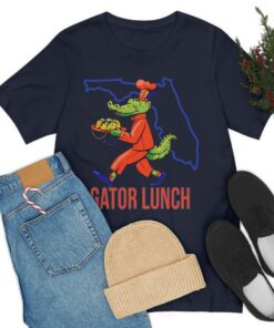 Funny Vintage Florida Gators Tshirt, UF NCAA Gator Lunch Crewneck Sweatshirt