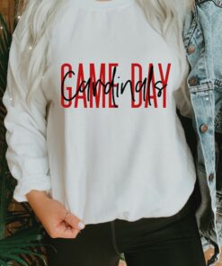 Game Day Cardinals Sweatshirt, Game Day Sweatshirt, Cardinals Sweatshirt, Football Sweatshirt, Football Crewneck