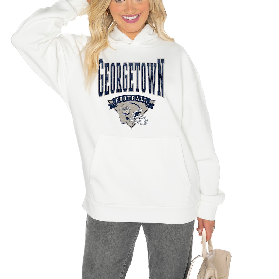 Georgetown Hoyas Good Catch Premium Fleece Pullover Hoodie