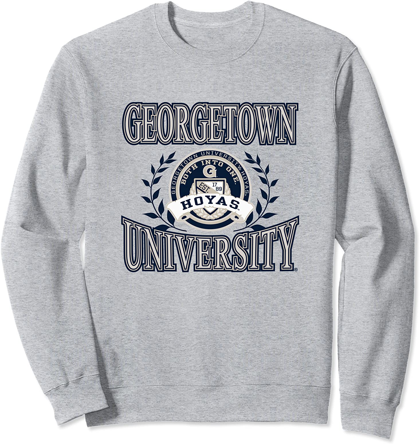 Georgetown Hoyas Stamp Laurels Alternate Officially Licensed Sweatshirt