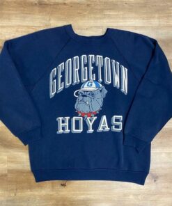 Georgetown Hoyas Vintage 80S College Sweatshirt