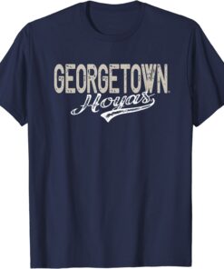 Georgetown Hoyas Vintage Touch Up Navy T-Shirt