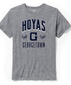 Georgetown League Vf Vault Triblend Short Sleeve Tee