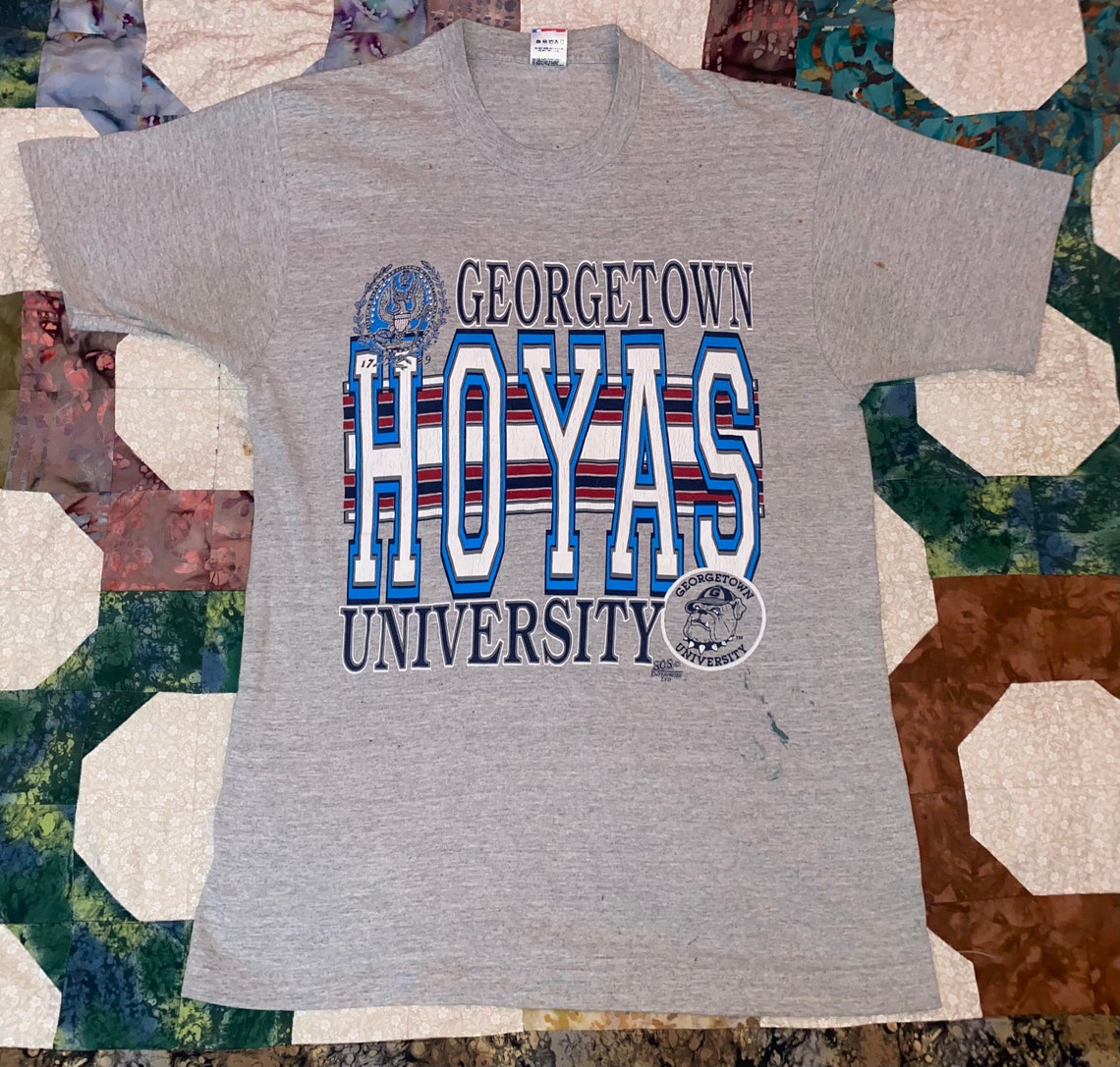Georgetown University Hoyas Heather Grey T Shirt