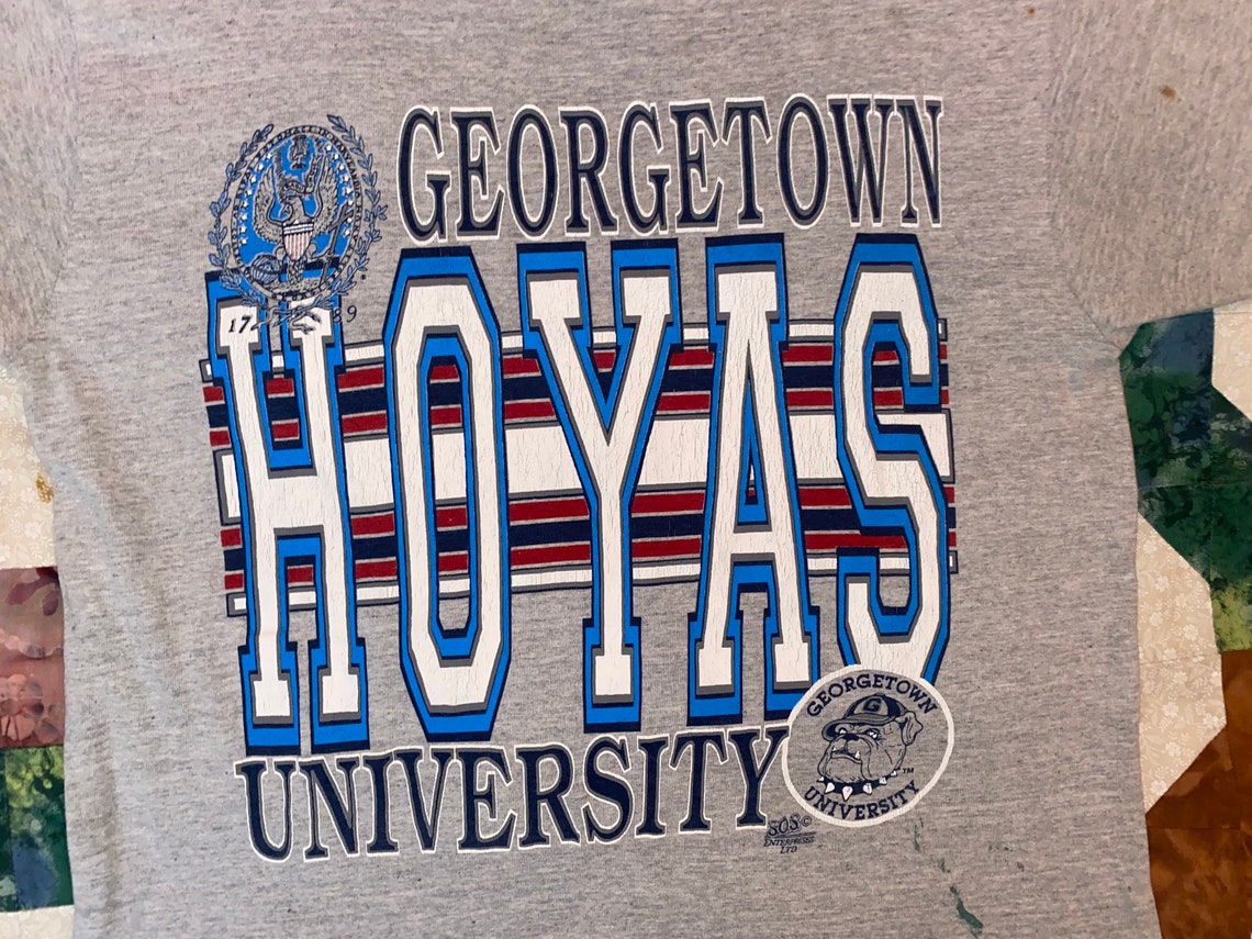 Georgetown University Hoyas Heather Grey T Shirt