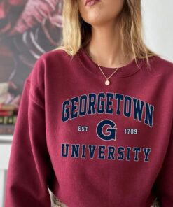 Georgetown University Sweatshirt, Georgetown Hoodie, Georgetown University, Georgetown Sweatshirt, College Sweatshirt, Georgetown Shirt