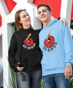 Go Birds Go Cardinals Baseball Sweatshirt Hoodie Cardinal Pride Women Or Mens Sweatshirt Yard Bird A Great Gift For Any Cardinal Lover