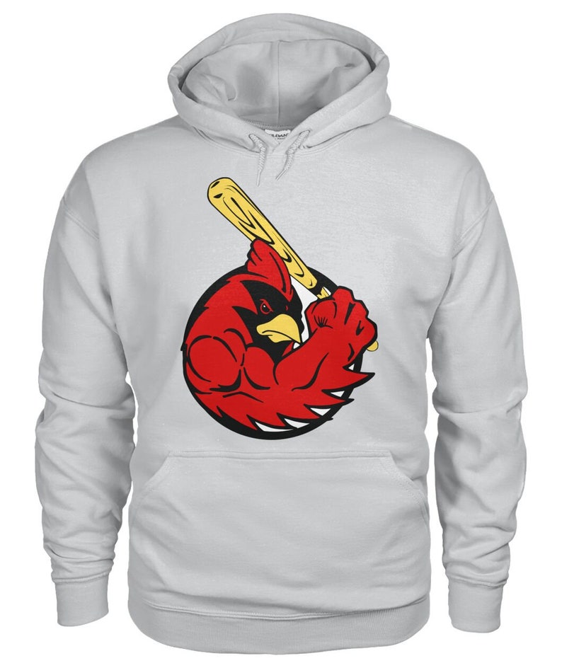 Go Cardinals Baseball Cardinal Pride Women Or Men Sweatshirt Yard Bird At The Plate Great Christmas Gift For Any Cardinal Lover