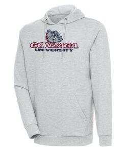 Gonzaga Bulldogs Antigua Logo Action Pullover Hoodie Gifts for Fans