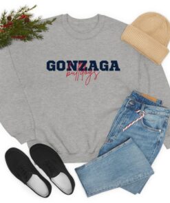 Gonzaga Bulldogs Crewneck Sweatshirt Gifts for Fans