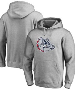 Gonzaga Bulldogs Fanatics Branded Primary Team Logo Pullover Hoodie Gifts for Fans