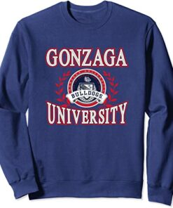 Gonzaga Bulldogs Laurels Sweatshirt Gifts for Fans