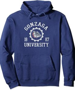 Gonzaga Bulldogs Stamp Pullover Hoodie Gifts for Fans
