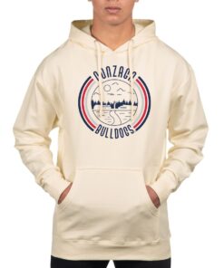 Gonzaga Bulldogs Uscape Apparel Standard Pullover Hoodie Cream Gifts for Fans