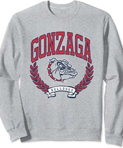 Gonzaga Bulldogs Victory Vintage Logo Sweatshirt Gifts for Fans