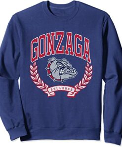 Gonzaga Bulldogs Victory Vintage Navy Sweatshirt Gifts for Fans