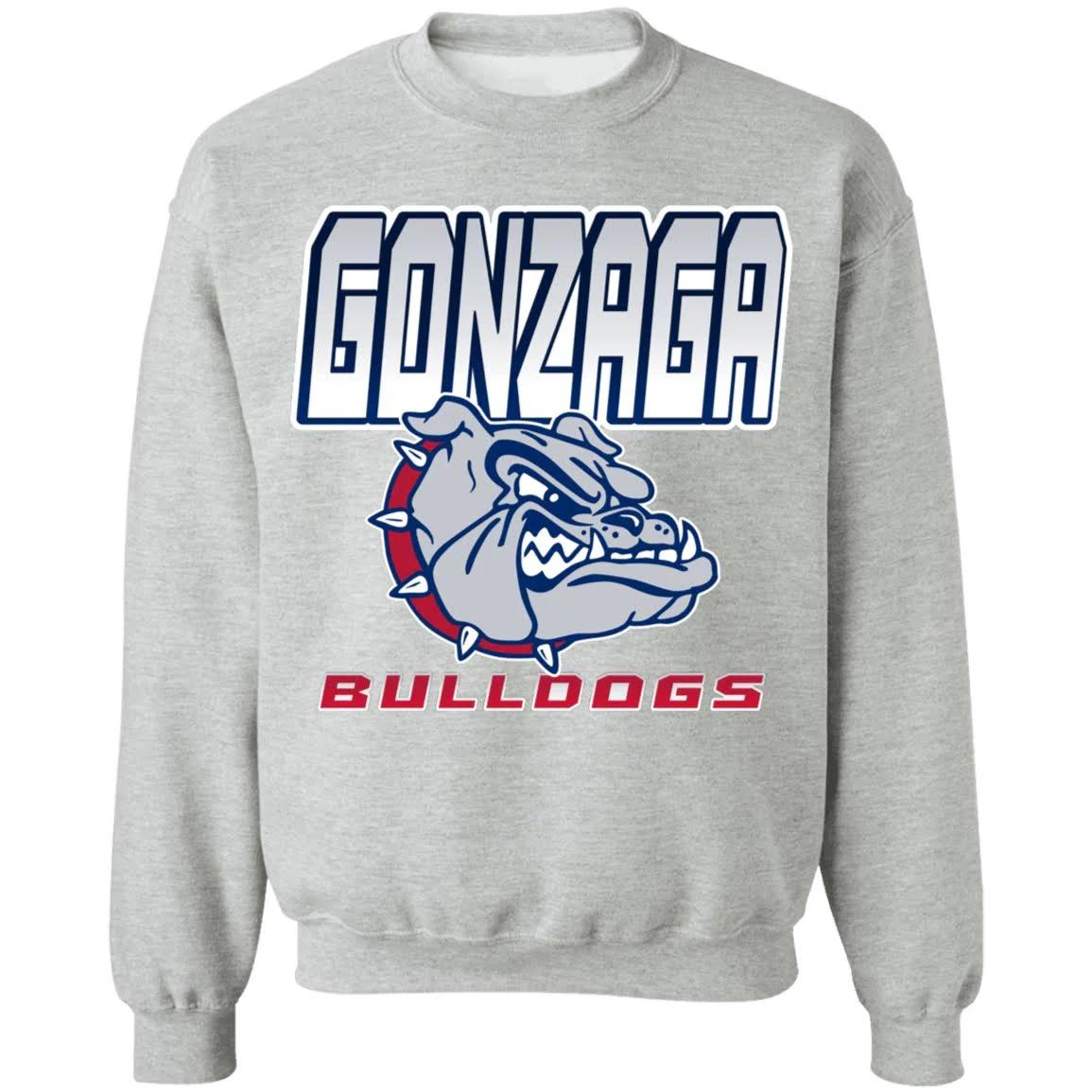 Gonzaga Bulldogs Vintage NCAA Crewneck Sweatshirt Gifts for Fans