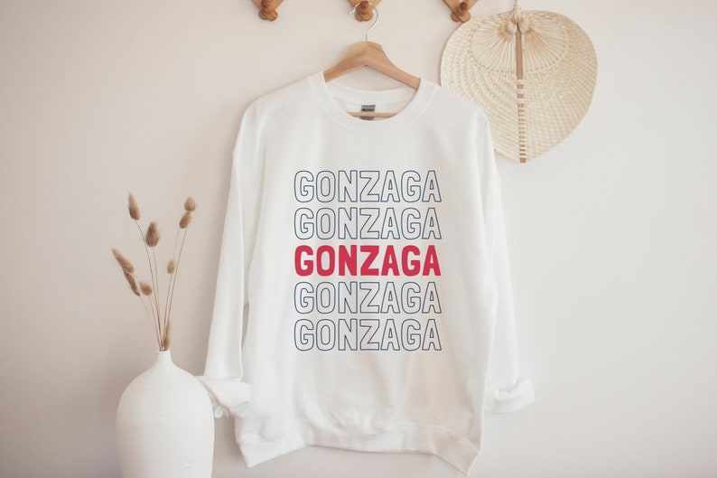 Gonzaga Custom Sweatshirt Gifts for Fans