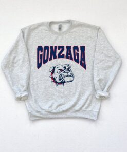 Gonzaga Sweatshirt, College Style Sweatshirt