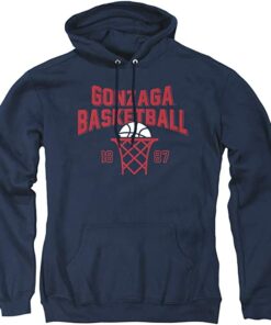 Gonzaga University Basketball Year Unisex Adult Pull-Over Hoodie Gifts for Fans
