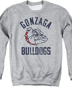 Gonzaga University Bulldogs Logo Unisex Adult Crewneck Sweatshirt Gifts for Fans