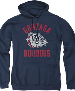 Gonzaga University Bulldogs Logo Unisex Adult Pull-Over Hoodie Gifts for Fans