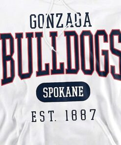 Gonzaga University Est. Date Unisex Adult Pull-Over Hoodie Gifts for Fans