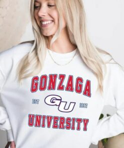 Gonzaga University Sweater, Gonzaga Sweatshirt, Gonzaga University Sweatshirt, Gonzaga, University Shirt, Colege Shirt, Custom University