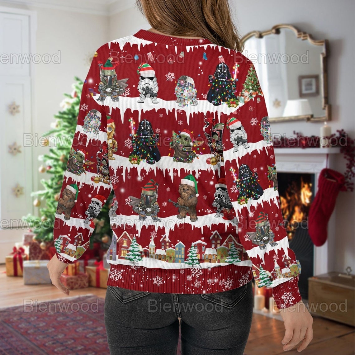 Halloween Ugly Christmas Sweater Men
