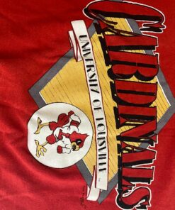 Hanes Louisville Cardinals Vintage Pullover Sweatshirt Reprinted, Uofl Sweatshirt, University of Louisville Sweatshirt