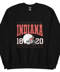 Indiana College Unisex CrewNeck Sweatshirt, IU Sweatshirt, Indiana Hoosiers Shirt Gifts For NCAA Fans