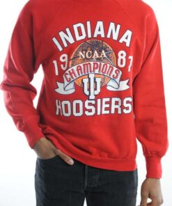 Indiana Sweatshirt, Indiana University Sweatshirt, Indiana State Pullover, Christmas Gift, College Jumper, Fall Sweatshirt, State Pullover