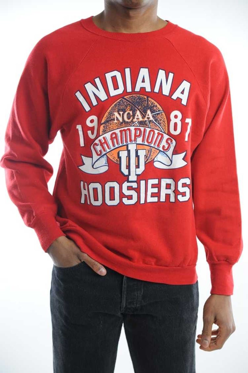 Indiana Sweatshirt, Indiana University Sweatshirt, Indiana State Pullover, Christmas Gift, College Jumper, Fall Sweatshirt, State Pullover