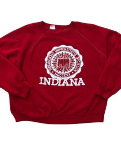 Indiana University Hoosiers 70s Vintage Sweatshirt by The College House, College Student Gift