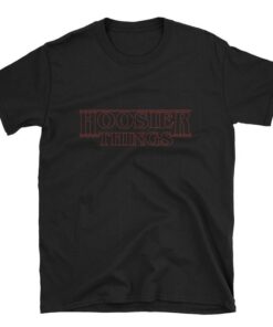 Indiana University Hoosiers 'Stranger Things' Themed T-shirt, IU Sweatshirt, Indiana Hoosiers Shirt Gifts For NCAA Fans