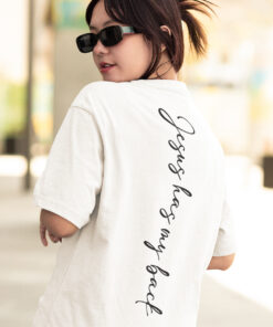 Jesus Has My Back T Shirt Sweatshirt