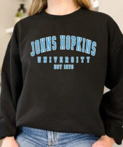 Johns Hopkins University Sweatshirt, Johns Hopkins University Sweatshirt, College Sweatshirt, University Shirt, Colege Shirt,College Student