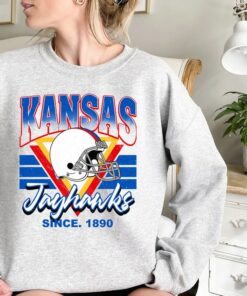 KANSAS Crewneck Sweatshirt, Vintage KANSAS Football Sweatshirt, Football Fan Shirt, University Football Fan Shirt
