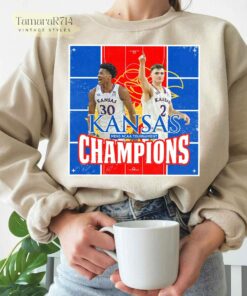 KU Kansas Jayhawks Champions March Madness 2022 Shirt