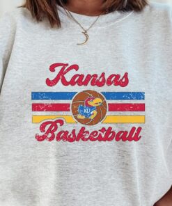 Kansas Basketball Jayhawk Crewneck Sweatshirt
