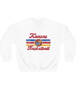 Kansas Basketball Jayhawk Crewneck Sweatshirt