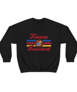 Kansas Basketball Jayhawk Crewneck Sweatshirt