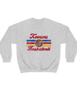 Kansas Basketball Jayhawk Crewneck Sweatshirt