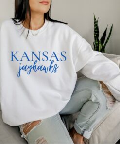 Kansas Gameday Sweatshirt, Kansas Football, Kansas Basketball, Jayhawk Basketball Sweatshirt