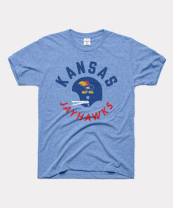 Kansas Jayhawks Football Tee Gifts for Fans