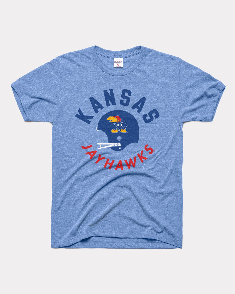 Kansas Jayhawks Football Tee Gifts for Fans