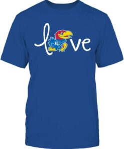 Kansas Jayhawks Hoodie, Love Kansas Gifts for Fans