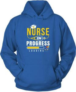 Kansas Jayhawks Hoodie, Nurse in Progress Team Hoodie Gifts for Fans